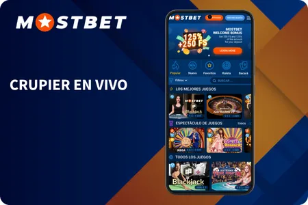 Crupier en vivo
