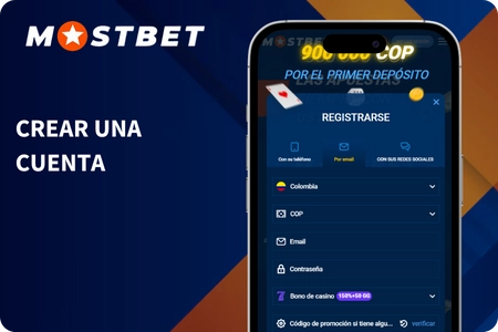 Mostbet Crear una cuenta